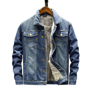 Econex Sports High-quality 100% Cotton Modern Regular Fit Men's Denim <b>Jacket</b> Patchwork Design Eco-Friendly Breathable Button Fly - Product Image 2
