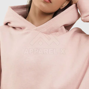 เสื้อฮู้ดแฟชั่นผู้หญิงสำหรับใส่ทุกวัน เนื้อผ้านุ่ม สวมใส่สบาย ทรงลำลอง - Product Image 5
