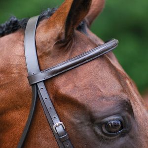 Bridon en cuir professionnel de haute qualité pour l'équitation en plein air, réglable, personnalisation acceptée - Product Image 2