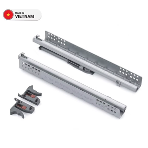 Correderas Inferiores Ajustables de Cierre Suave, Correderas de Cajón de Metal de Extensión Completa de Alta Resistencia - Product Image 1