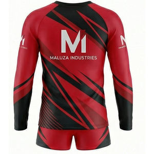 ชุดยูนิฟอร์มเชียร์ลีดเดอร์ขายส่ง เสื้อกีฬาแขนยาว กางเกงขาสั้น ชุดแสดงทีม สไตล์มืออาชีพ - Product Image 3