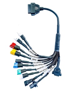 Rinku มอเตอร์ BS6จักรยานสายสแกน11พอร์ตตัวเชื่อมต่อวินิจฉัยรถจักรยานยนต์สาย OBD2เครื่องยนต์ตรวจจับความผิดพลาดการตั้งโปรแกรม ECU - Product Image 3