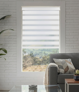 Premium Quality Vertical <b>Window</b> <b>Shades</b> High Quality Fabric PVC Slats Adjustable Blinds Light Control Privacy for Home Office - Product Image 4