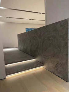 lightweight stone <b>veneer</b> material exporter Stone <b>Veneer</b> Rain Forest Brown Sheet Flexible Shone Wall Sheets Safe Use Villa Home - Product Image 5