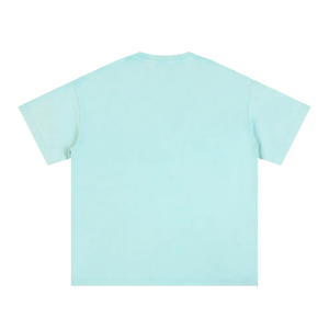 เสื้อยืดโอเวอร์ไซส์ทรงบ็อกซี่ผ้าคอตตอนคุณภาพสูง หนัก 260 กรัม สไตล์วิทยาลัย สโนว์ คลับ สำหรับผู้ชาย ขายส่งจำนวนมาก แบบย้อมสีเอซิดวอช - Product Image 2