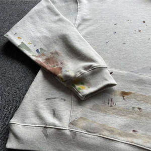 Sudadera con Capucha para Hombre, Estilo Lavado Ácido, 100% Algodón, Impresión Digital Otoñal, Corte Holgado, Tejido Grueso Ecológico, Suministro OEM - Product Image 2