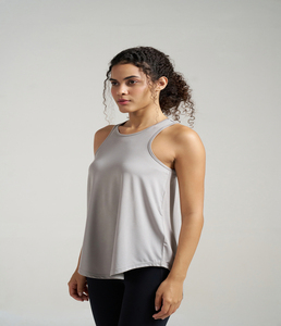 Women Sports Polyester <b>Racer</b> <b>Back</b> Tank <b>Top</b> Breathable Quick Dry Sleeveless Gym Fitness Workout Running Yoga Activewear - Product Image 1