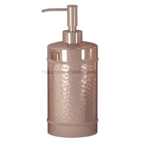 Eye Catching Design Handmade Liquid Soap Storage <b>Bottle</b> Glossy <b>Pump</b> Metal <b>Dispenser</b> With Enamel Color - Product Image 5