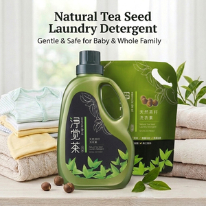 Natural Tea Seed <b>Laundry</b> <b>Detergent</b> Liquid Eco-friendly Baby Safe Color Protection from Taiwan - Product Image 5
