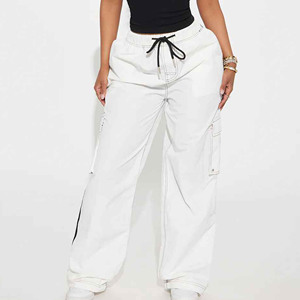 Outfitize International Bulk <b>Women</b> <b>Cargo</b> <b>Pants</b> Wholesale Tie Dye Colorful Summer Fashion Streetwear Trousers Custom Logo Bulk - Product Image 3
