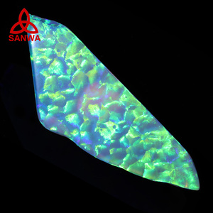 Verre Opale Galaxy 2026 compatible OP703, Opale Blanche, Opale Vert Feu, Pierre brute créée, Prix distributeur pour l'art du verre et le travail du verre - Product Image 2