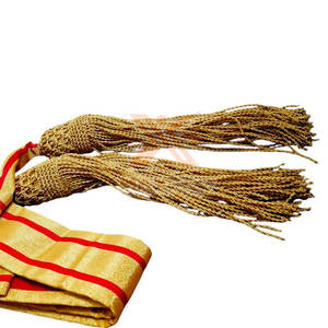 Nouvelle ceinture de cérémonie en tissu doux, de qualité supérieure, couleur unie - Product Image 5