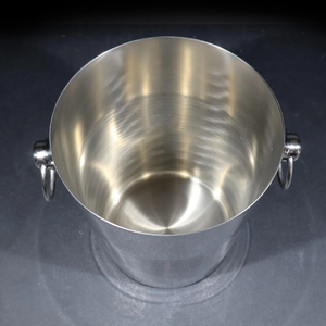 Hot Sale Nickel Plated Metal Wine & <b>Ice</b> Bucket With Steel Bucket Stainless Steel Chiller For Parties Home & Bar Use Champagne - Product Image 2