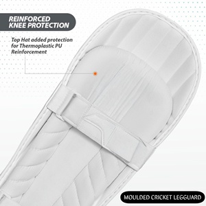 Protectores de Piernas de Cricket Profesionales Personalizados al por Mayor, Equipo de Protección para Entrenamiento y Partidos de Jugadores, Duraderos - Product Image 4