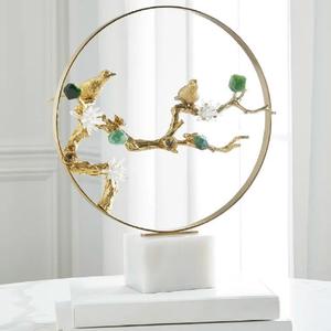 Sculpture Abstract Palatial Brass Aluminum Decorative Metal Art Decor <b>Statue</b> Hotel Metal \Figurine Home Table Decoration Figure - Product Image 6