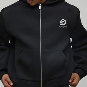 Servicio OEM, Diseña Tu Propio Chándal Personalizado, Chándal Oversize de Algodón 100% para Hombre, Ropa Deportiva Urbana - Product Image 3