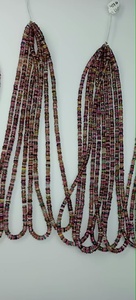 Cuentas de turmalina natural de alta calidad, multicolor, facetadas, en forma de disco/rueda, cuentas de piedras preciosas para joyería, las más vendidas. - Product Image 4