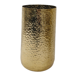Wholesale Luxury <b>Gold</b> Decorative Iron <b>Vase</b> Handmade Modern Eco-Friendly for Home Office Living Room Floor Decor New Arrival - Product Image 1