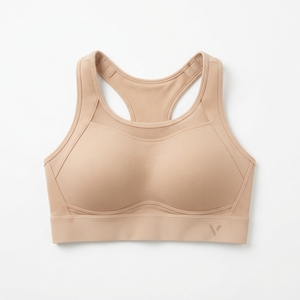 OEM ODM White Shockproof <b>Sports</b> Bra Breathable Racerback Fitness Gym Crop Top Women Athletic Training <b>Underwear</b> - Product Image 5