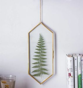 Home Decor Glass & Metal Hanging Photo <b>Frame</b> for <b>Wall</b> Decoration, with 2 Sides Glass Customized Decorative Photo <b>Frames</b> - Product Image 2