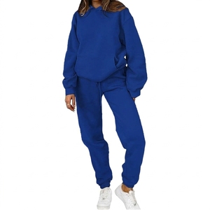Conjunto Deportivo de Primavera para Mujer al por Mayor con Estampado de Leopardo, Top Holgado de Manga Larga con Botones y Abertura, Ropa Deportiva Casual - Product Image 2