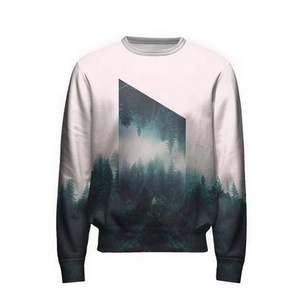 เสื้อฮู้ดดี้คอกลมผู้ชายรุ่นใหม่ล่าสุด สไตล์ทันสมัย เป็นที่ต้องการอย่างมาก เสื้อสเวตเชิ้ตแบบซับลิเมชั่นรักษ์โลก สินค้ามาใหม่ เสื้อสเวตเชิ้ตผู้ชายแบบซับลิเมชั่น - Product Image 5