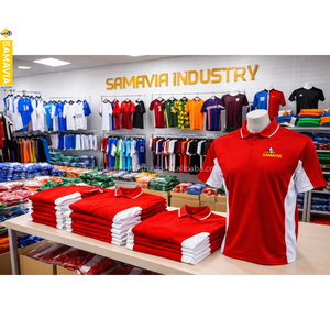 Custom Cut <b>Sew</b> Panel Style Solid Quick Dry Polo Shirt for Men Performance Contrast Breathable Cotton Jersey Fabric OEM Bulk - Product Image 4