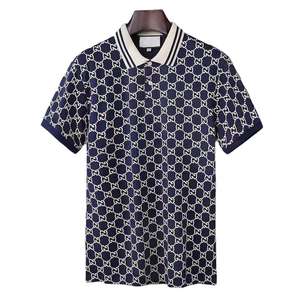 Camisas Polo de Golf de Manga Corta para Hombre, que Absorben la Humedad, Camisa Deportiva de Tenis con Cuello y Diseño de Sublimación Estampada, Suministro ODM - Product Image 1