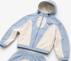 Découvrez le survêtement unisexe léger et sportif IMPEX personnalisé, coupe-vent 2-en-1 en polyester/nylon, avec cordon de serrage et fermeture éclair. - Product Image 2