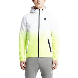 Sweat à capuche unisexe blanc, Streetwear de haute qualité, surdimensionné, en tissu polyester, Logo personnalisé, 100% coton - Product Image 3