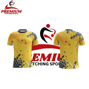 Maillots de football de qualité supérieure 100% polyester, ensembles de maillots de football pour hommes, maillots de football pour adultes, uniformes de football, sublimation - Product Image 2