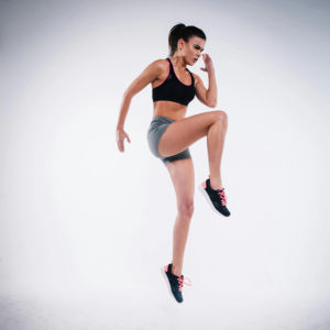 Low MOQ High Quality Women's Custom Spandex Leggings Shorts Moisture Wicking Breathable Elastic Solid Color Yoga Fitness Wear - Product Image 1