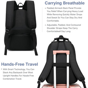 Sac à dos scolaire respirant, nouvelle arrivée, logo personnalisé, fermeture éclair lisse, polyester, confortable, multi-poches, léger, best-seller - Product Image 3