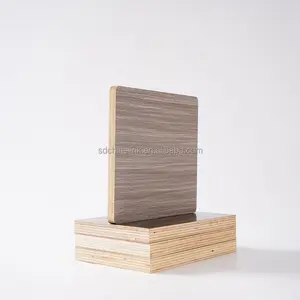 MDF बोर्ड के लिए Melamine टुकड़े टुकड़े में सफेद ग्रे लकड़ी अनाज के साथ इंटीरियर डिजाइन