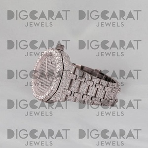 Reloj de Diamantes al por Mayor, Perfecto para Reuniones de Negocios y Estilo Ejecutivo, Disponible a un Precio Accesible - Product Image 4