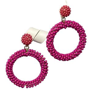 Pendientes de diamantes con diseño clásico de diamantes completos, la mejor calidad para niñas y mujeres, al mejor precio desde India. - Product Image 3