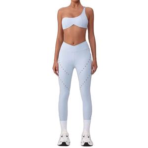 Conjunto de yoga para mujer, ropa deportiva de verano, última moda en colores, para gimnasio, correr, hacer ejercicio, conjuntos de yoga para mujer, venta al por mayor - Product Image 4
