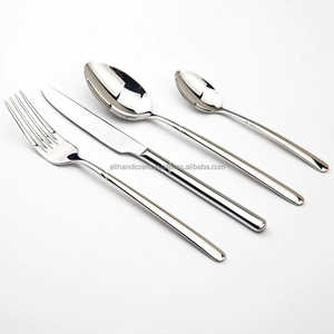 Ensemble de couverts en acier inoxydable 18/10 de qualité supérieure avec poignée sculptée, idéal pour les hôtels de luxe et les complexes hôteliers - Product Image 4