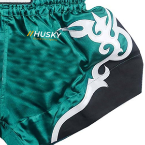 Pantalones Cortos Deportivos HUSKY para Hombre, Color Azul Marino Sólido, Tejido Satinado, Cintura Media Elástica, Secado Rápido, 100% Poliéster - Product Image 3