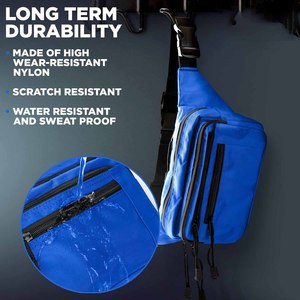 Riñonera de Alta Calidad, Riñonera Grande, Bolsa para Dinero, Riñonera Deportiva, Bolsa de Cintura para Hombres, Mujeres y Niños - Product Image 2
