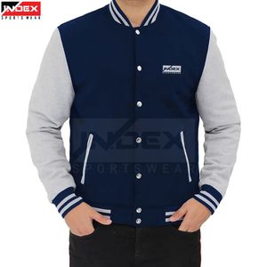 Veste Bomber Homme Streetwear à Prix Abordable, Blouson Universitaire Tendance Hiver, Vêtement d'extérieur Personnalisé OEM en Gros - Product Image 1