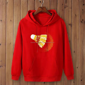 Sweat-shirt unisexe surdimensionné en polaire 340GSM, broderie personnalisée en élasthanne/coton de haute qualité OEM, pour homme et femme, vente en gros - Product Image 1