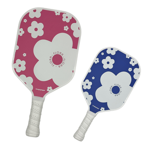 Pagaie de pickleball en fibre de carbone personnalisée de vente chaude - Product Image 1