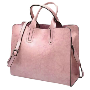 Bolso Tote de Cuero PU Rojo para Mujer con Correa Extraíble, Gran Capacidad, Bolso de Mano Clásico Informal para Uso Diario - Product Image 4