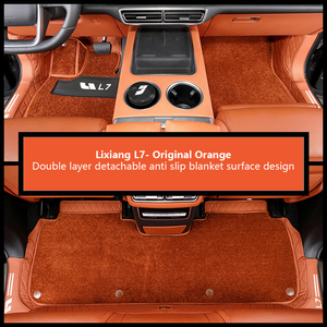 Venta caliente L7 L8 L9 alfombrilla de coche almohadilla de pie específica piso de coche L8 LI alfombrilla de coche apta para SEAT nuevo para 2024 - Product Image 3