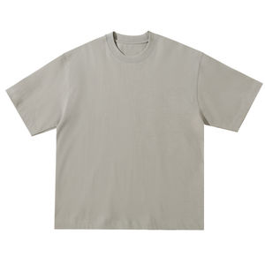 20 Camisetas de Hombre 100% Algodón, 300gsm, Alta Calidad, Vintage, Cuello Redondo, Manga Corta, Corte Regular, Transpirables, con Logotipo Personalizado - Product Image 4