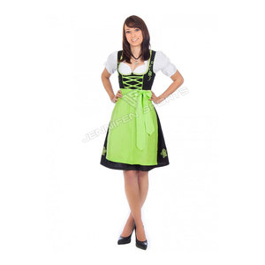 Costume de carnaval d'Oktoberfest de haute qualité, robe de serveuse de bar, serveuse de bière allemande, cosplay, robe bavaroise Dirndl - Product Image 2