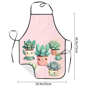 ผ้ากันเปื้อนเชฟแบบผ้าแคนวาสพร้อมสายหนัง สำหรับงานครัว บาริสต้า บาร์บีคิว ช่างไม้ ช่างตัดผม ทำสวน พร้อมกระเป๋าจิงโจ้ - Product Image 5