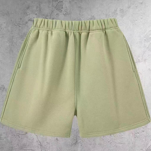 Shorts de sport décontractés en molleton français pour hommes, en coton mélangé doux, taille élastique, pour la course, le fitness et l'entraînement – Vente en gros - Product Image 6