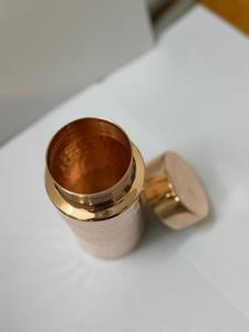 Antique Creations Copper <b>Thermos</b> with Hammered Finish Customized Portable Travel Water <b>Bottle</b> Modern Luxury Design - Product Image 5